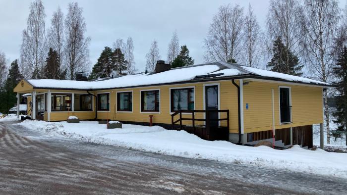 Kesijärven leirikeskus talvella