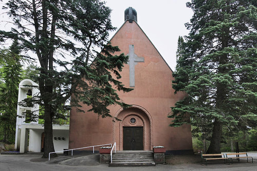Hämeenlinna-Vanajan seurakunnan Ahveniston kappeli ulkoa